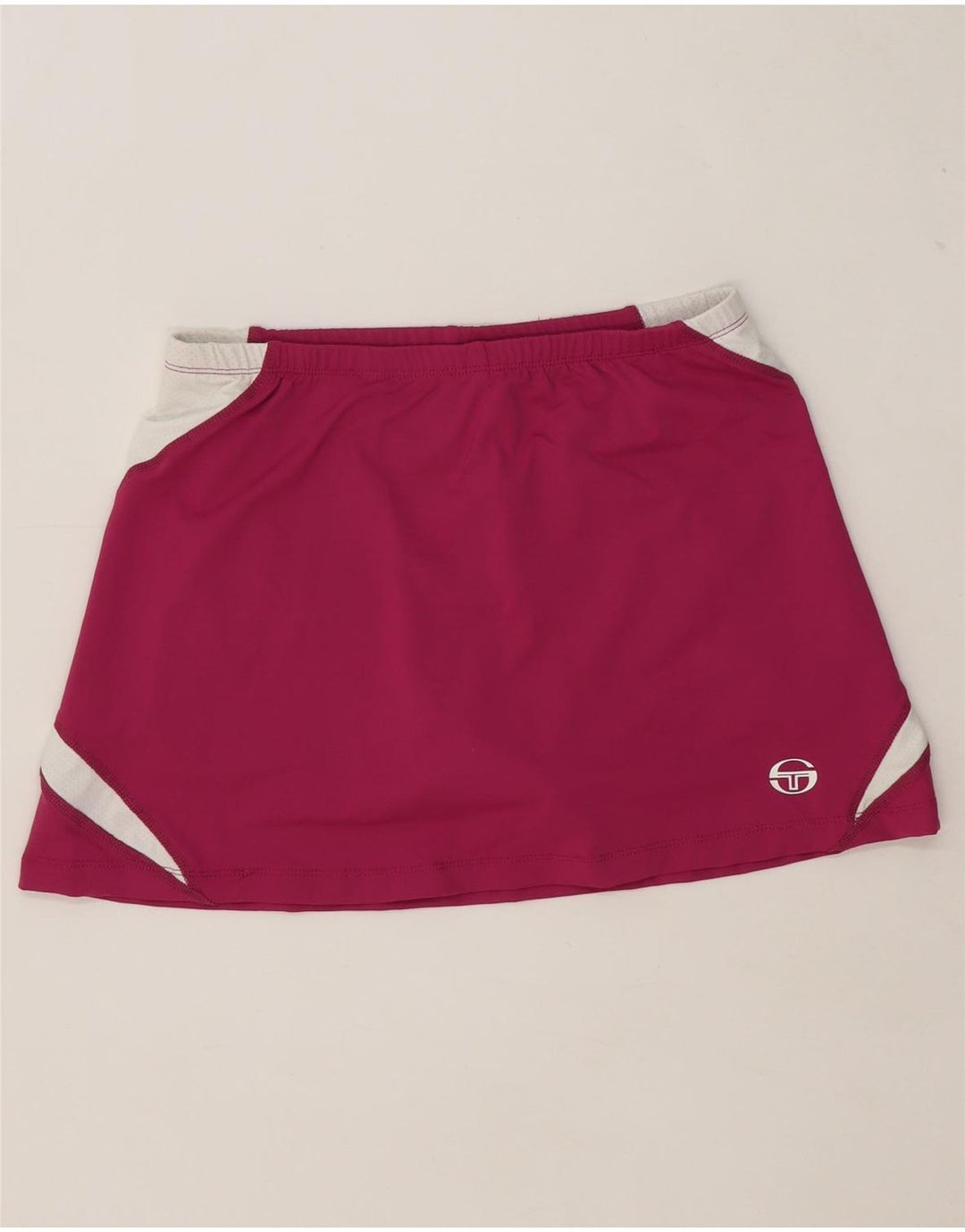 Sergio Tacchini Jupe De Tennis Femme IT 42 Rose Moyen Colourblock