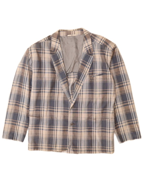 Valentino Veste Blazer 2 Boutons Homme UK 40 Large Gris