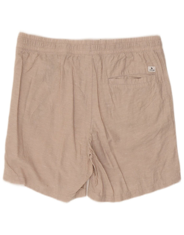Jack & Jones Mens Chino Shorts Medium W32  Grey Cotton