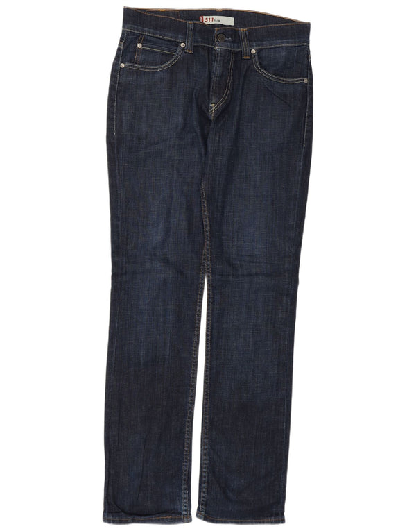 LEVI'S Jean Slim 511 Homme W33 L34 Bleu Marine Coton
