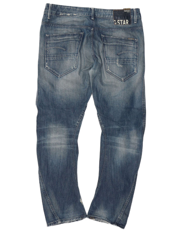 G-Star Jean slim banane vieilli W36 L32 en coton bleu pour homme