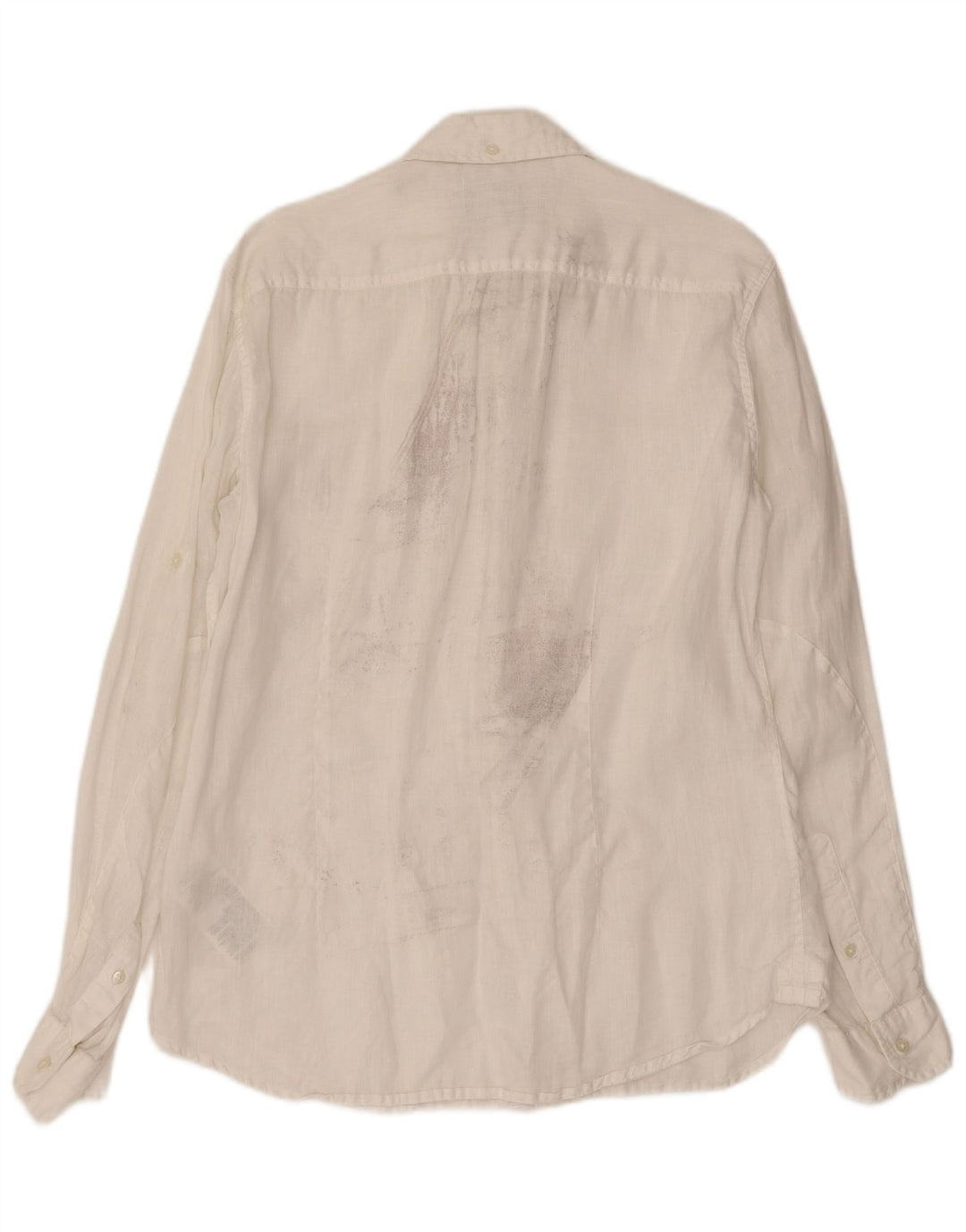 Gas Chemise Homme Grand Lin Blanc