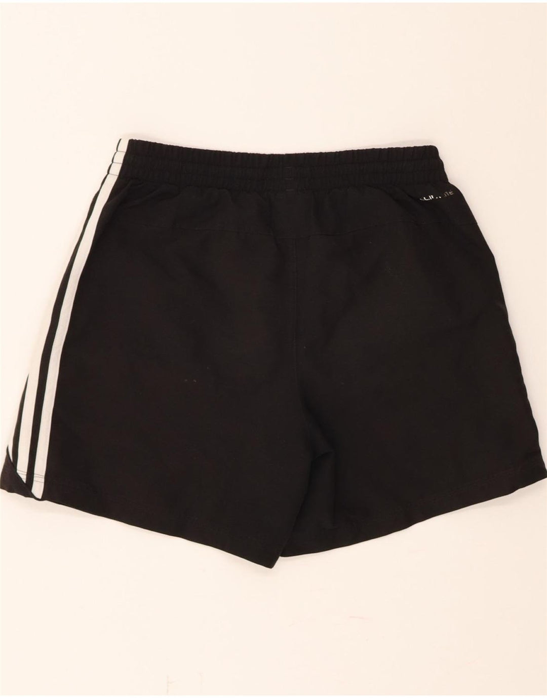 ADIDAS Boys Climalite Sport Shorts 13-14 Years Black Polyester Vintage Adidas and Second-Hand Adidas from Messina Hembry 