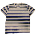 Levi's T-Shirt Standard Homme Blanc Rayé Coton 2XL