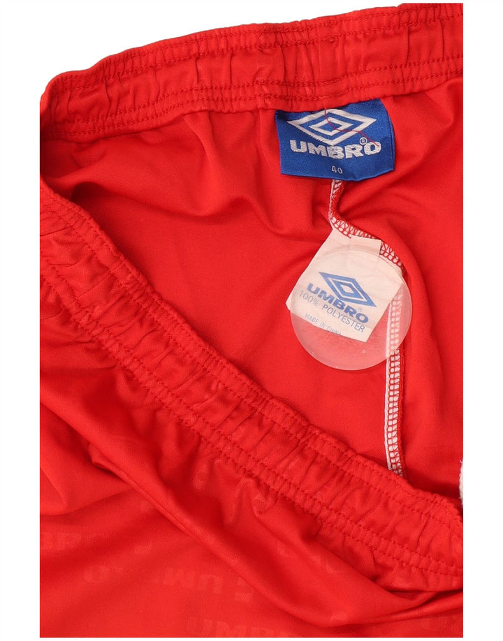 Umbro Short de Sport Graphic Homme XL Rouge Polyester
