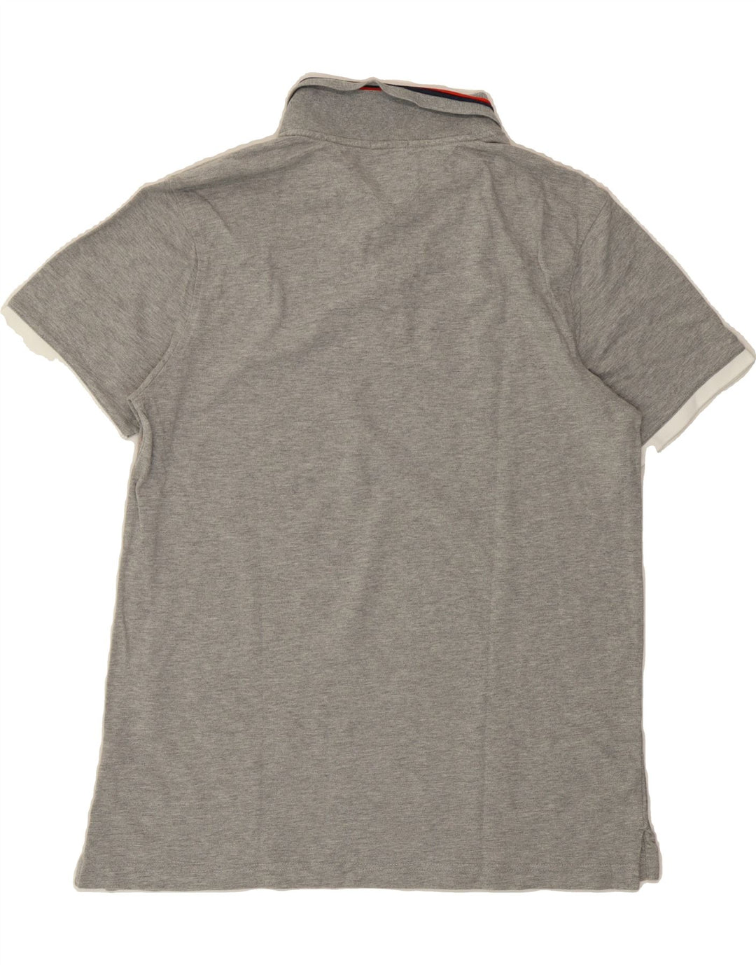 TOMMY HILFIGER Mens Polo Shirt 2XL Grey Cotton Vintage Tommy Hilfiger and Second-Hand Tommy Hilfiger from Messina Hembry 