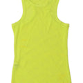 Zara Femme Débardeur UK 12 Medium Green Polyamide