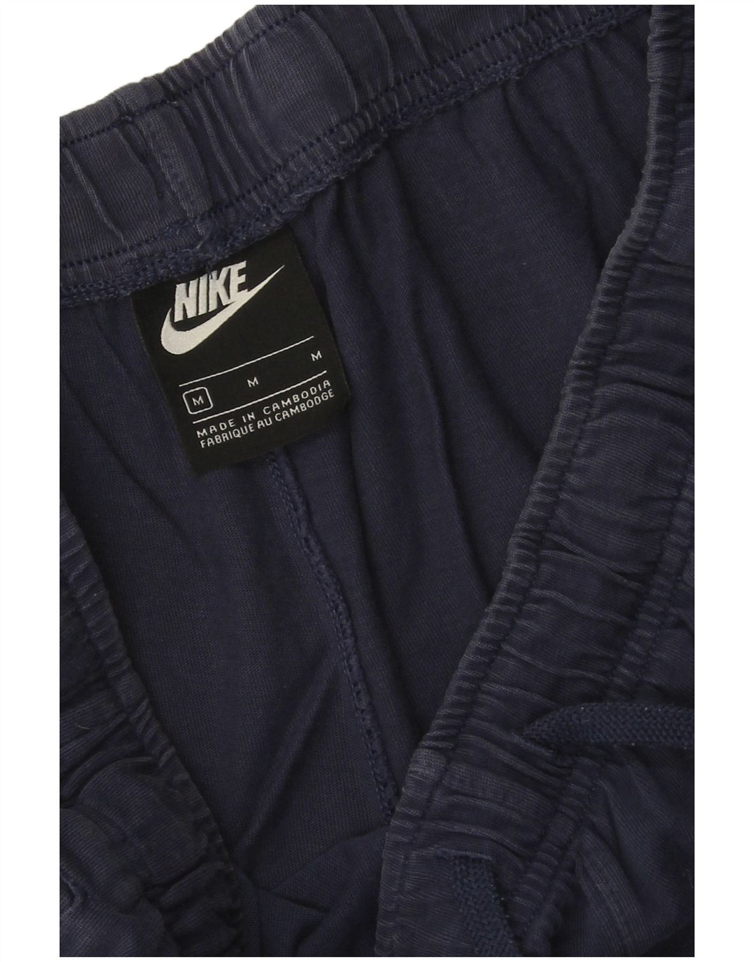 Nike Short de sport en coton bleu marine moyen pour homme