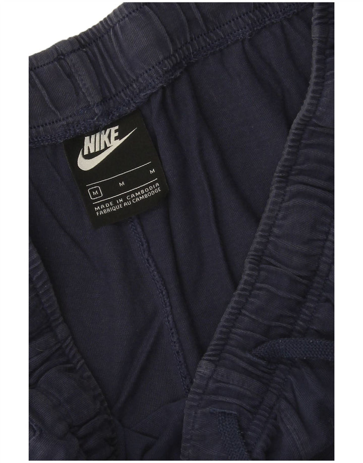 Nike Short de sport en coton bleu marine moyen pour homme