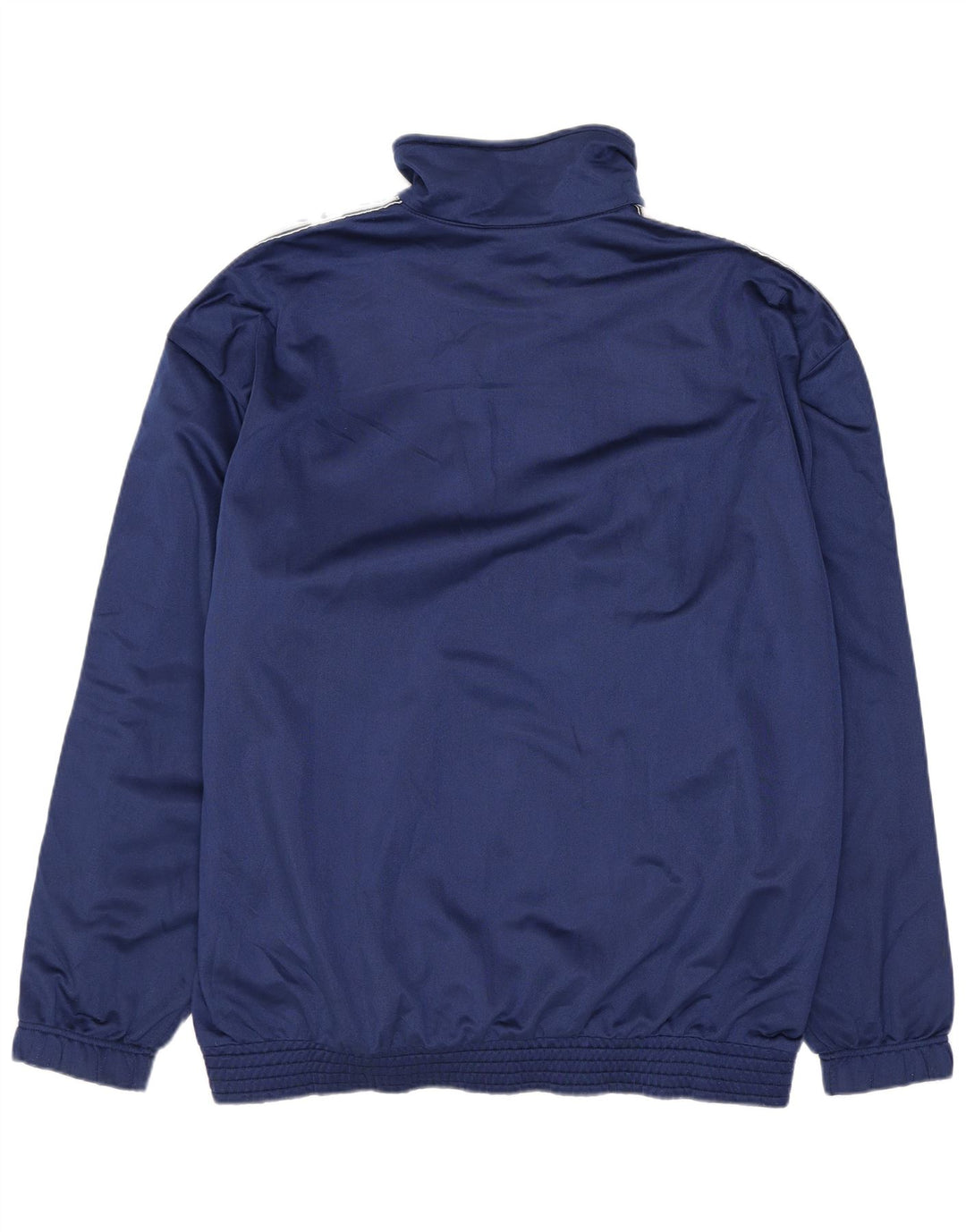 Asics Veste de Survêtement Graphique Homme XL Bleu Marine Colorblock Polyamide