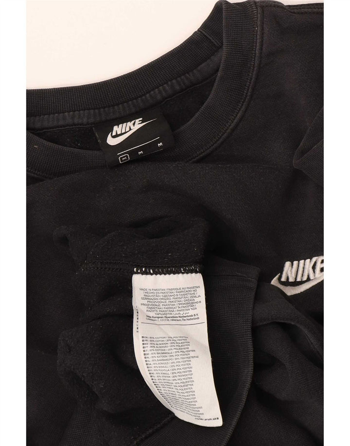 Nike Sweat-shirt en coton noir moyen pour homme