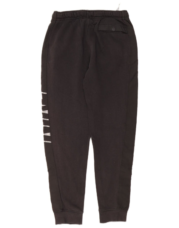 Nike Pantalon de survêtement graphique pour homme Taille S en coton noir