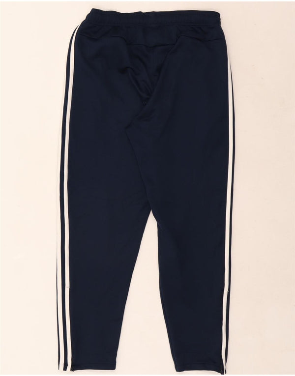 Adidas Pantalon de survêtement pour homme UK 40/42 Bleu marine moyen Polyester