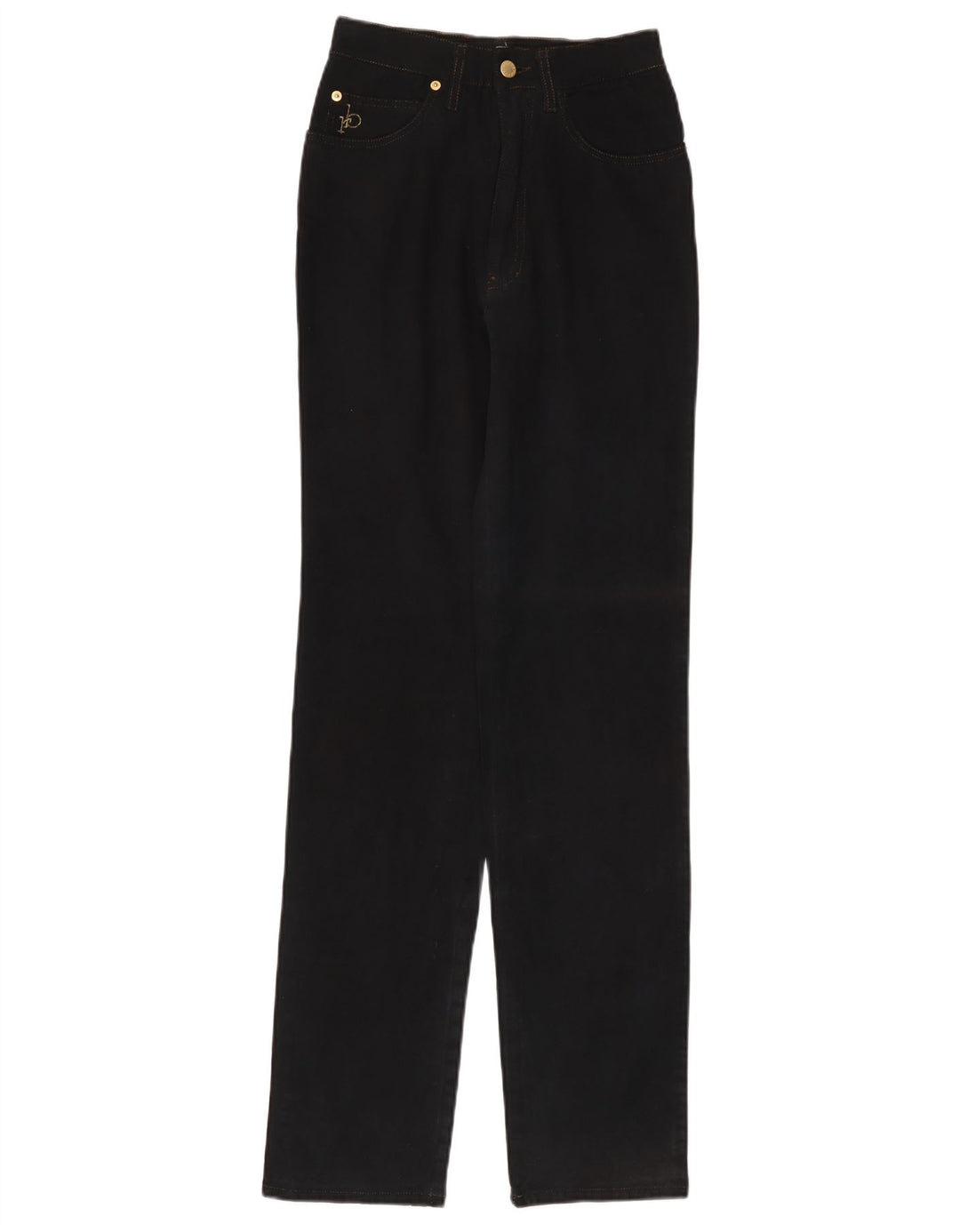 ROCCOBAROCCO Jean Fuselé Femme W27 L33 Coton Noir