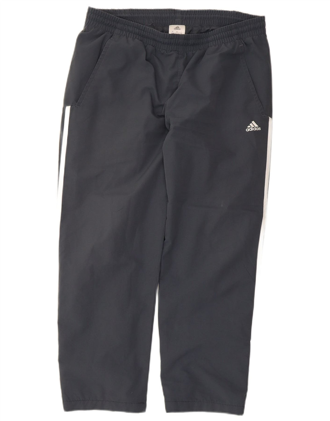 Adidas Pantalon de survêtement pour homme UK 42/44 Large Gris Polyester