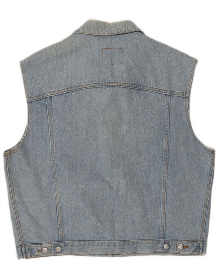 Rifle Gilet en jean pour homme UK 38 Bleu moyen Coton