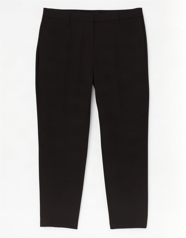 Marks & Spencer Pantalon de costume taille haute pour femme UK 16 Large W34 L27 Noir