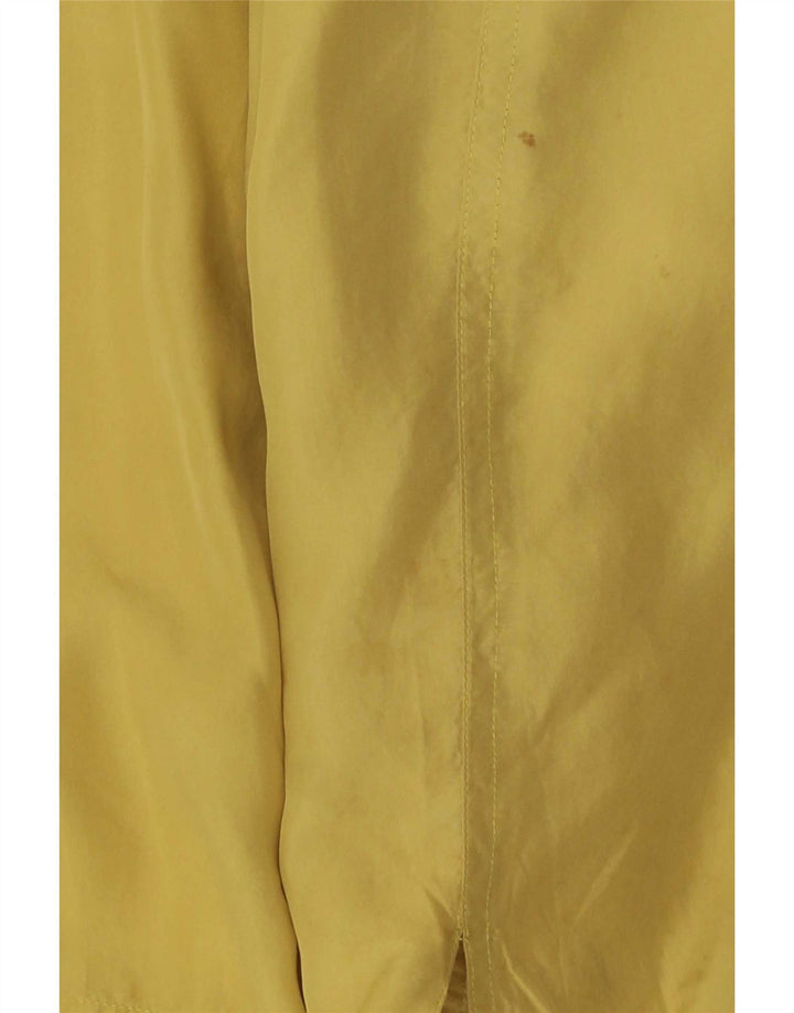 veste utilitaire vintage pour hommes UK 44 2XL Soie jaune