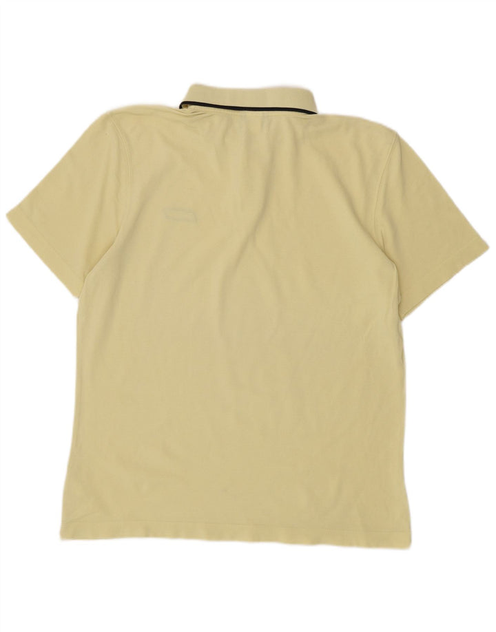 REEBOK Polo Homme Jaune Moyen Coton