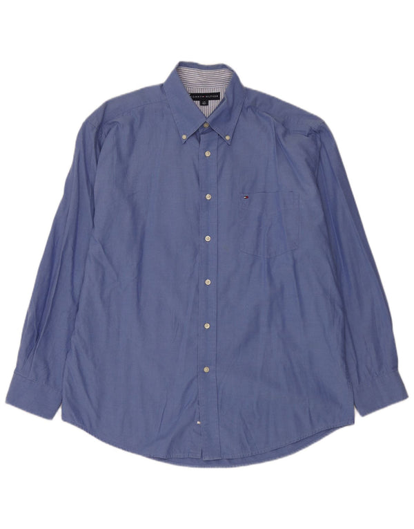 Tommy Hilfiger Chemise Homme Large Bleu Coton