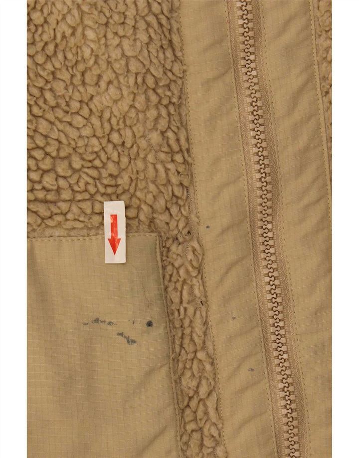 Urban Outfitters Veste polaire pour homme UK 36 Small Beige Polyester