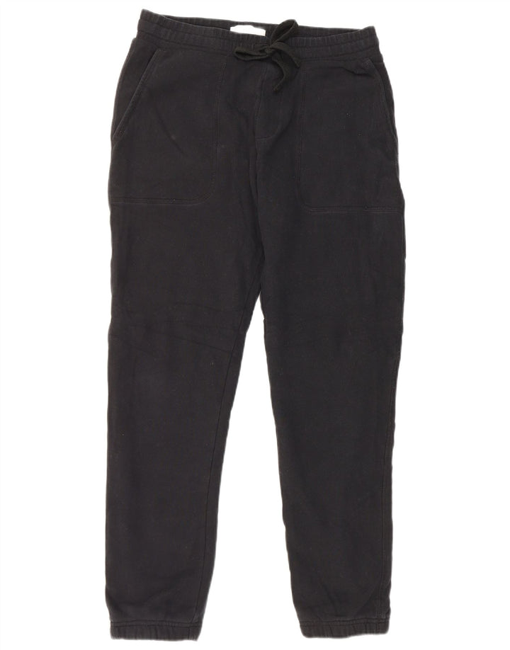 Marks & Spencer Pantalon coupe-vent coupe classique pour homme, petit coton noir