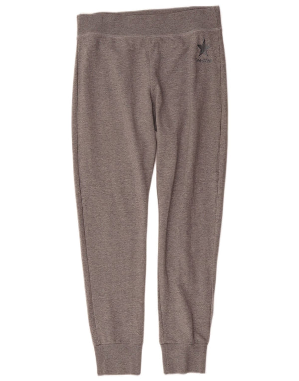 Converse Pantalon de survêtement pour femme en coton moucheté gris moyen UK 42