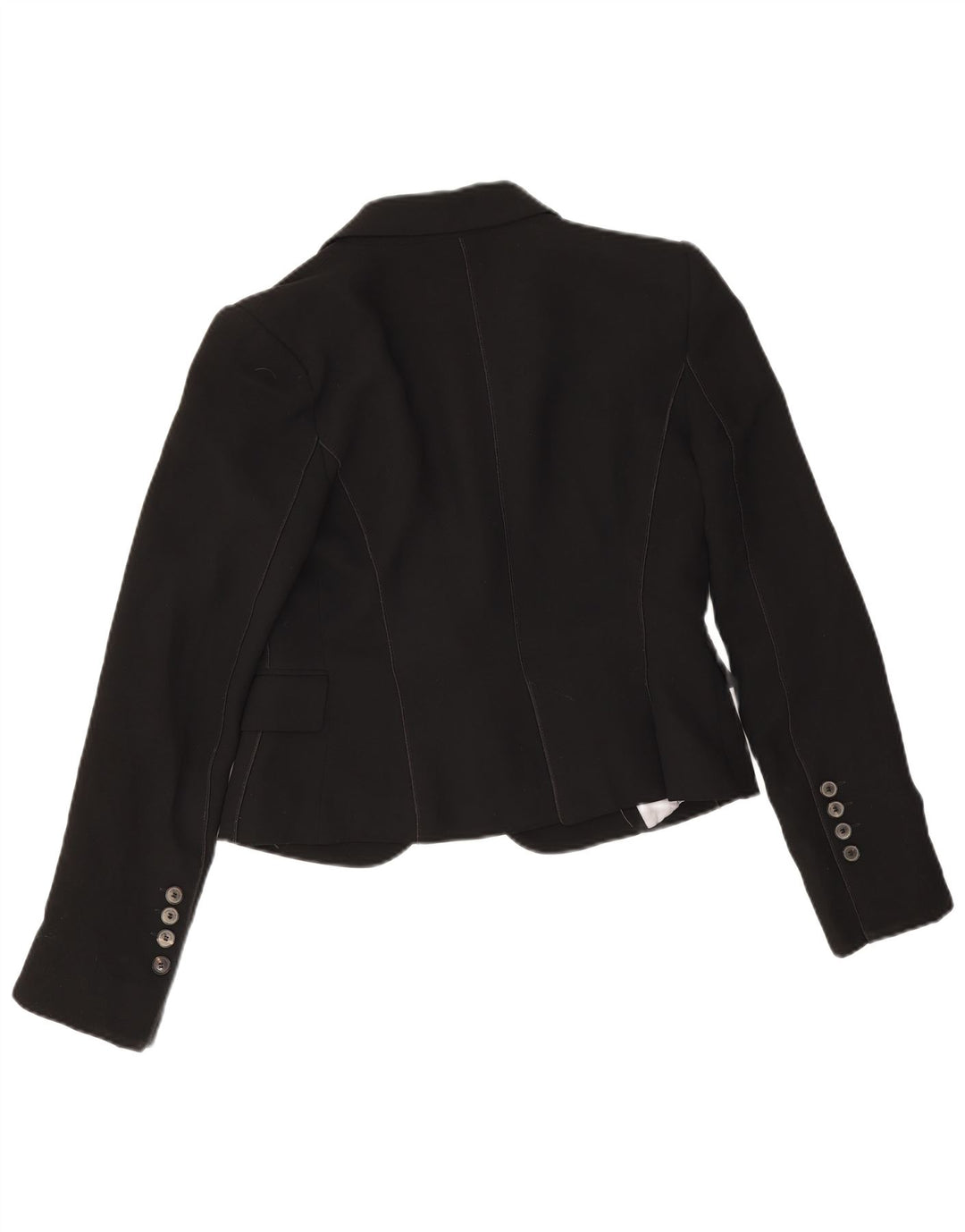 Zara Veste Blazer 1 Bouton Femme EU 38 Petit Noir