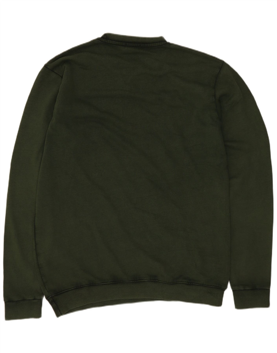 Crier! Sweat-Shirt Homme Grand Coton Vert