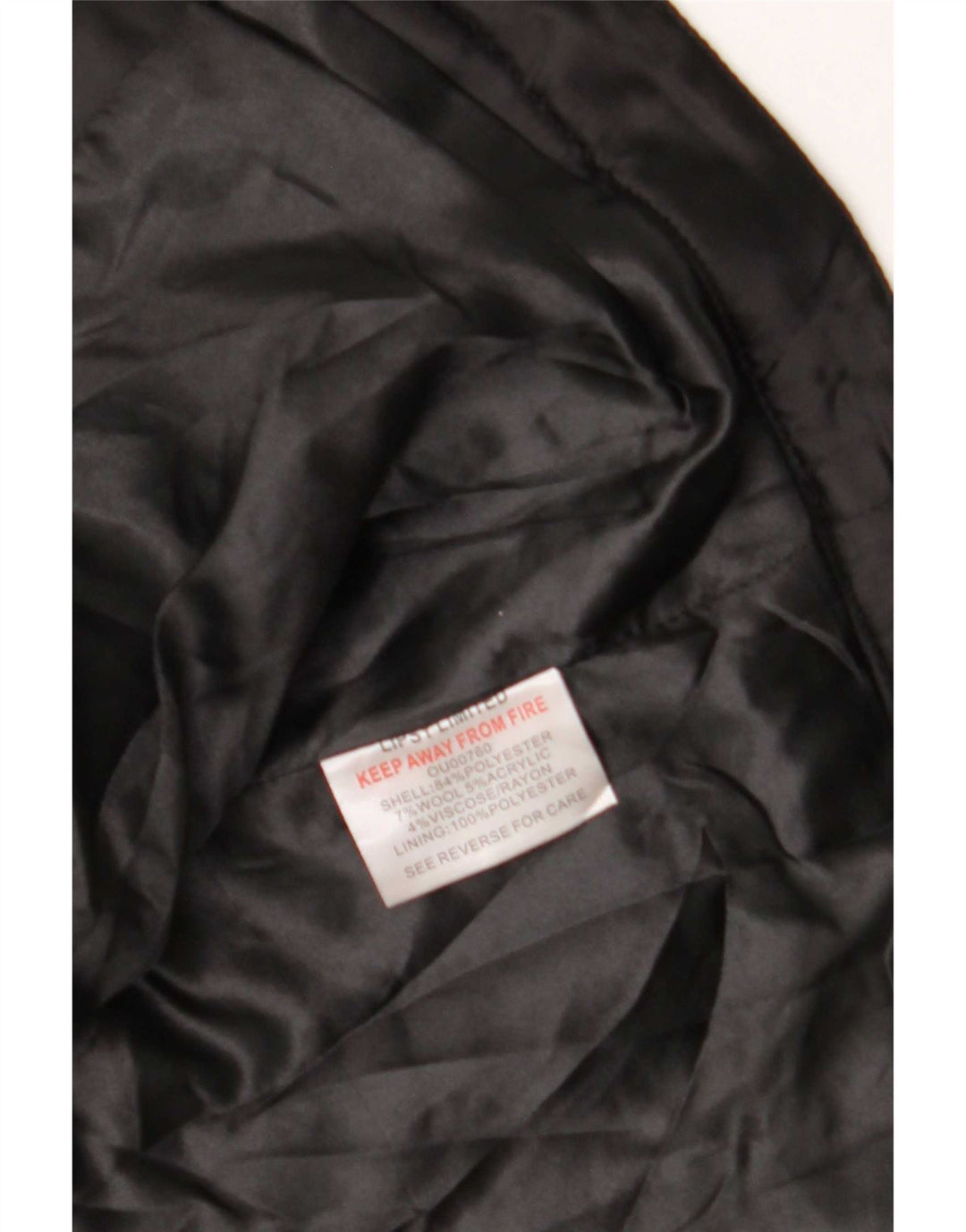 Lipsy Veste boléro à manches 3/4 pour femme UK 12 Polyester à carreaux noirs moyens