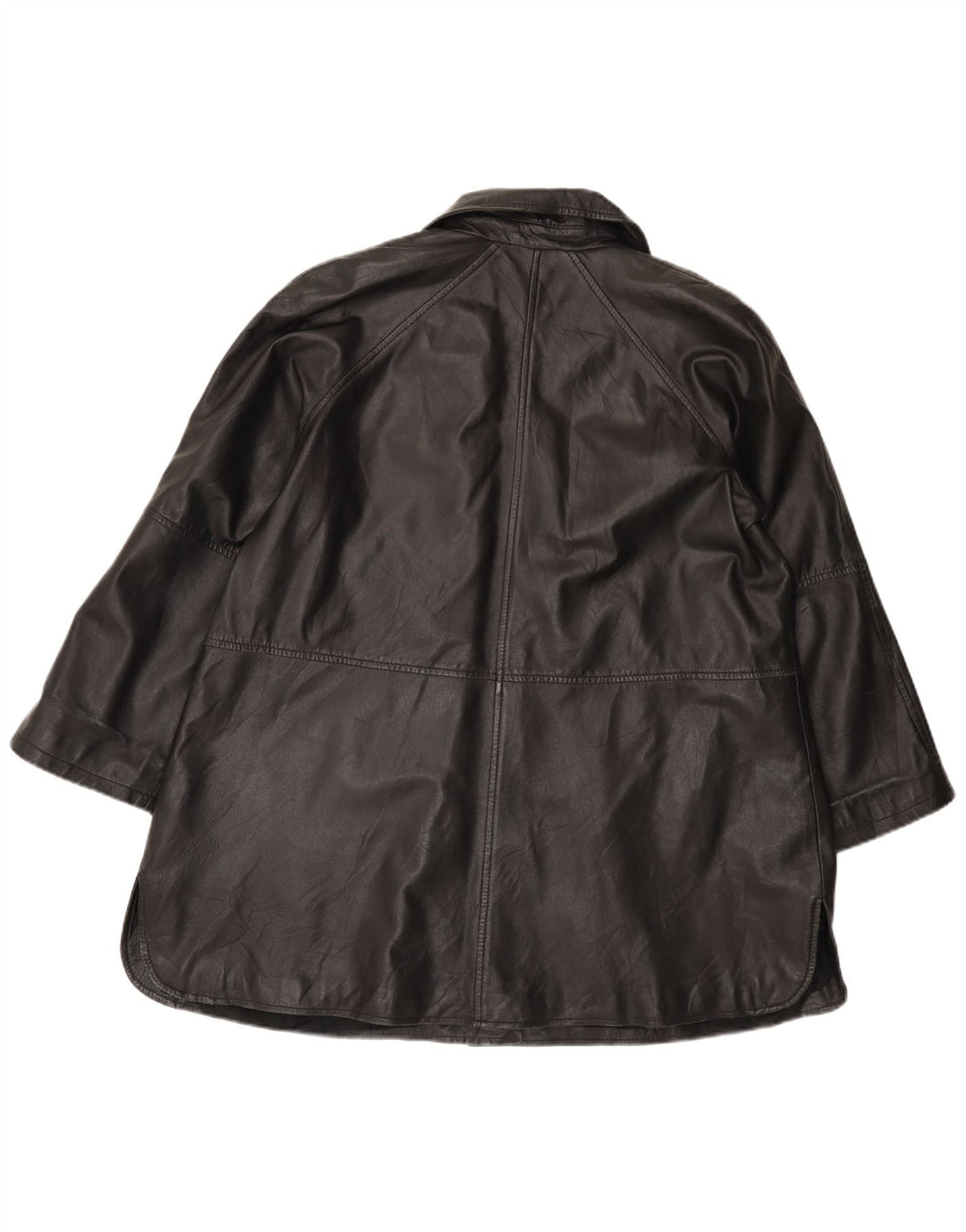 Conbipel Veste en Cuir Femme IT 44 Cuir Noir Moyen