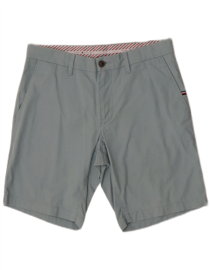Tommy Hilfiger Short Chino Homme W32 Bleu Moyen Coton