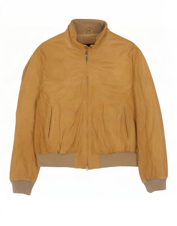 Massimo Rebecchi Veste en cuir pour femme IT 54 3XL Beige