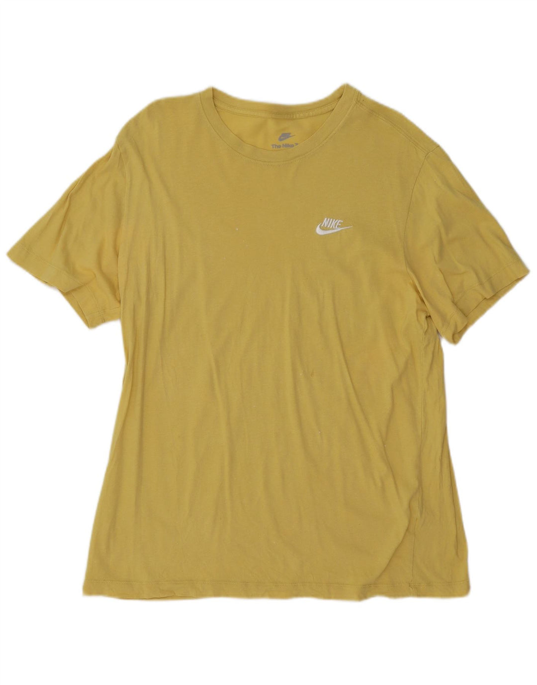 Nike T-Shirt Homme Jaune Moyen
