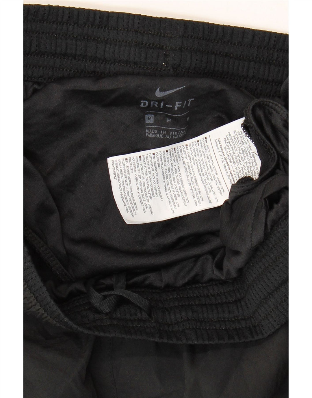 Nike Short de sport Dri Fit pour homme en polyester noir moyen