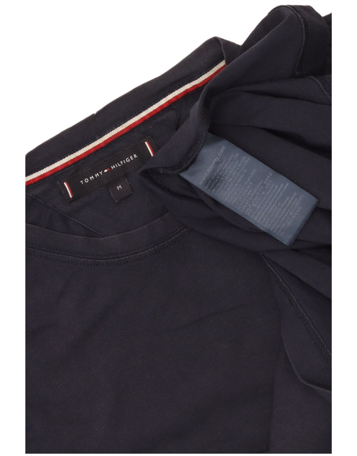 Tommy Hilfiger T-Shirt Homme Bleu Marine Moyen Coton
