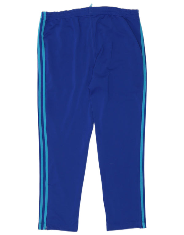 Adidas Pantalon de Survêtement Homme Bleu Moyen Polyester