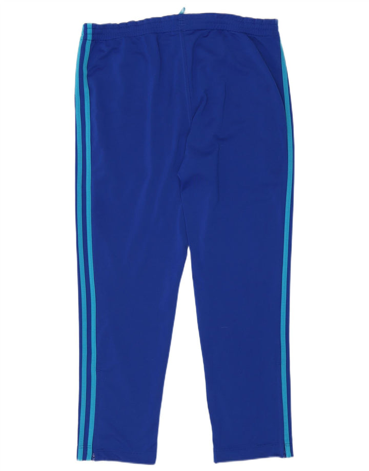 Adidas Pantalon de Survêtement Homme Bleu Moyen Polyester