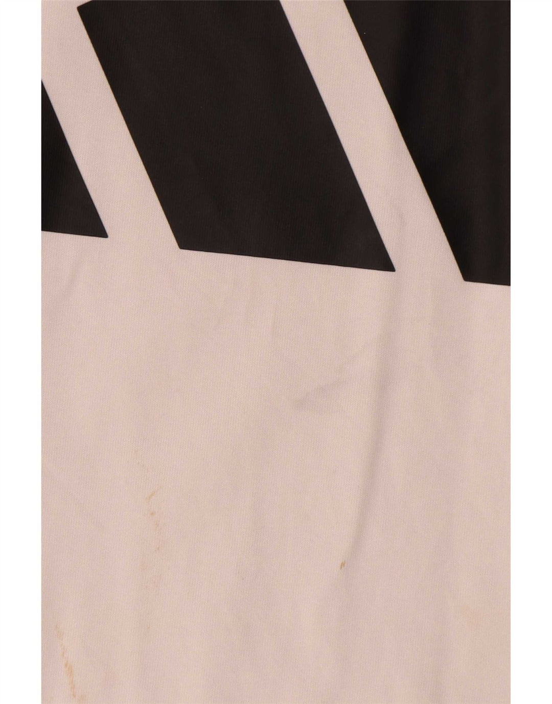 Adidas T-shirt graphique pour hommes, grand, en coton blanc