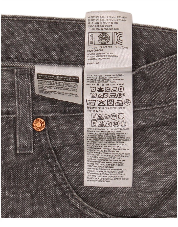 Levi's Jean 508 Tapered Homme Gris Coton W34 L32