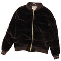 Superior Veste matelassée en velours pour fille 13-14 ans Noir Polyester
