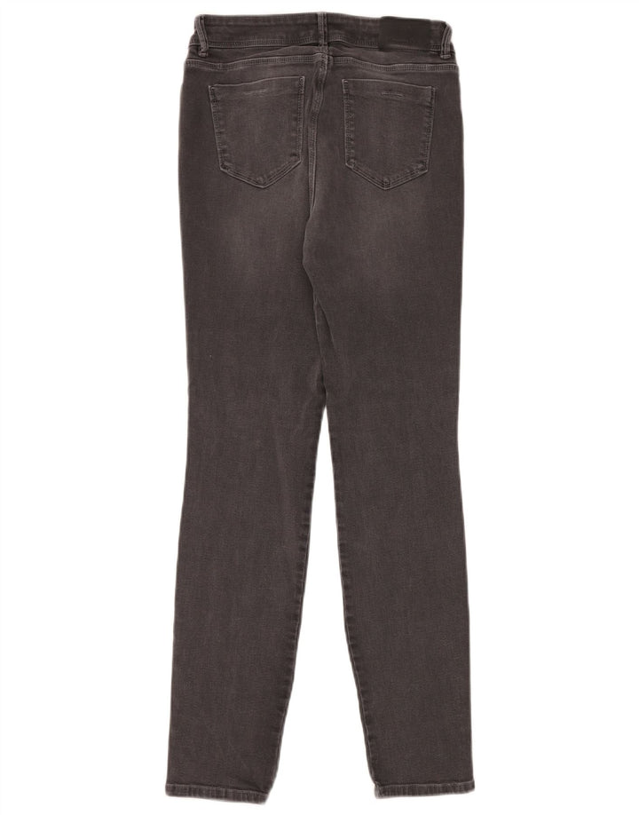 Massimo Dutti Jean skinny taille moyenne pour femme W24 L30 Gris