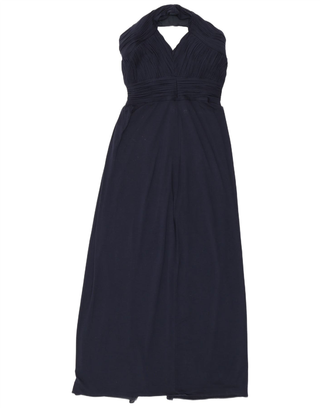 Coast Robe Maxi Halter pour Femme UK 12 Bleu Marine Moyen