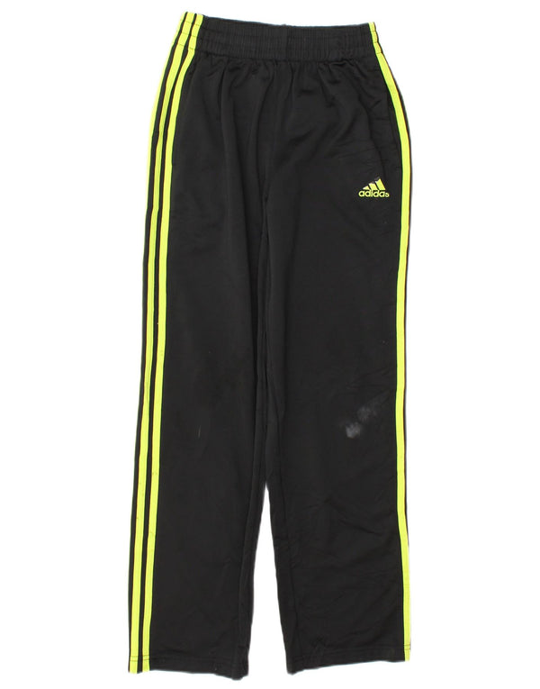 Adidas Pantalon de Survêtement Garçon Joggers 10-11 ans Noir Moyen Polyester