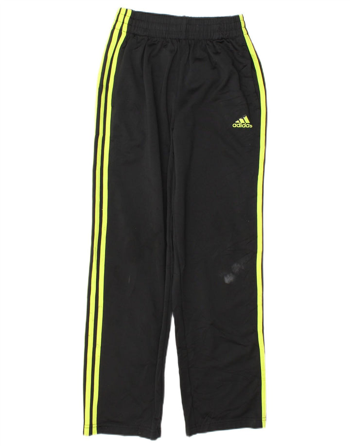 Adidas Pantalon de Survêtement Garçon Joggers 10-11 ans Noir Moyen Polyester