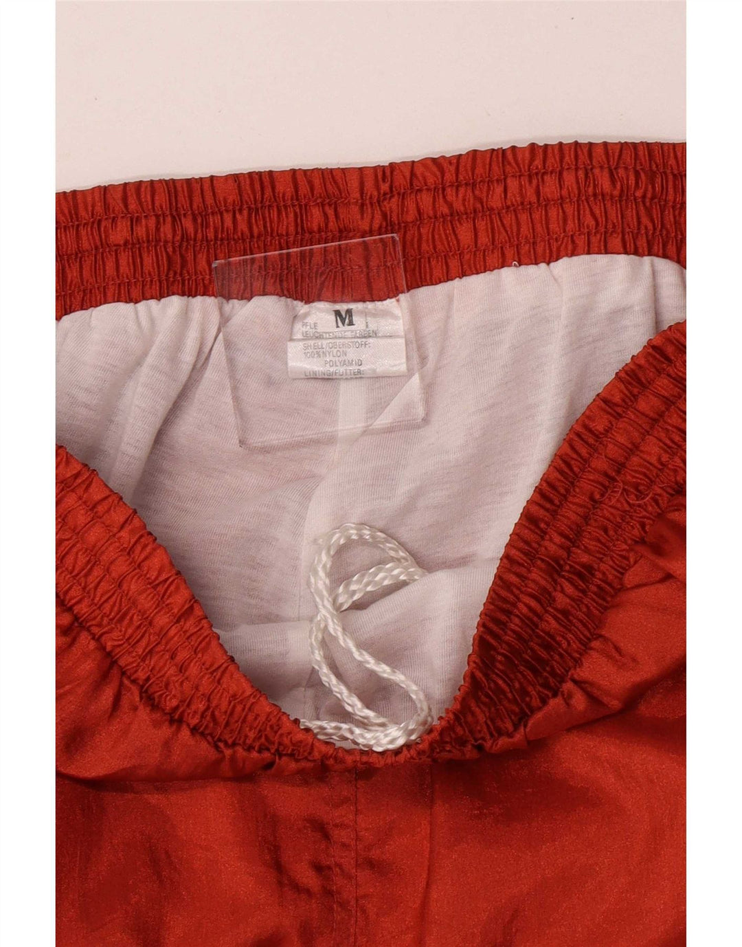 VINTAGE Pantalon de survêtement pour homme Joggers Nylon orange moyen