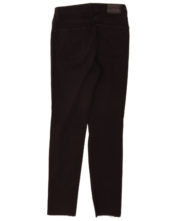 LEVI'S Jean skinny taille haute 721 femme W27 L28 coton noir