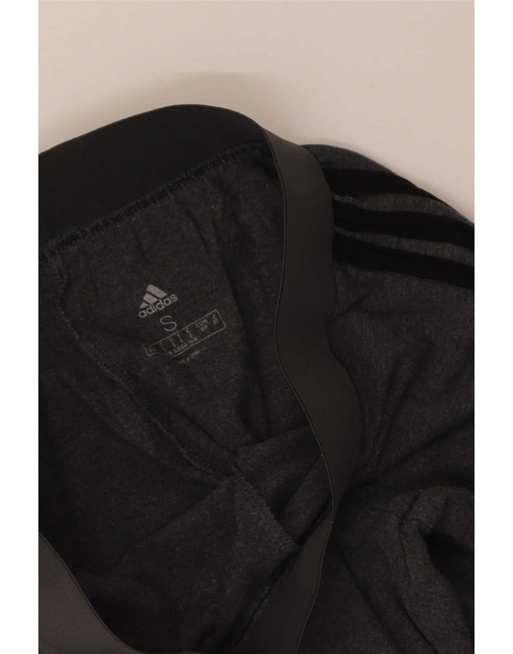 Adidas Leggings Femme UK 8/10 Petit Gris