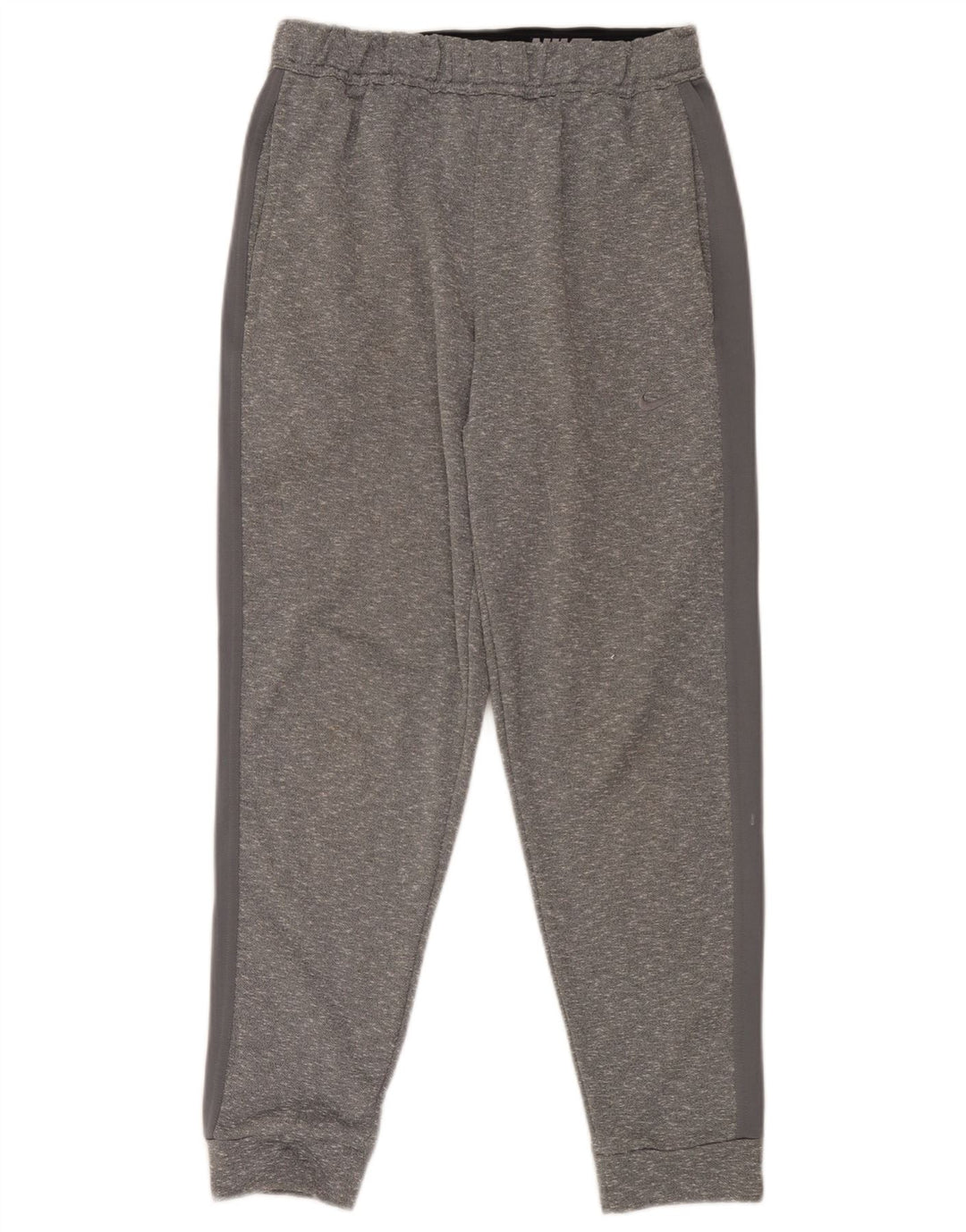 Nike Pantalon de survêtement Dri Fit pour homme en polyester moucheté Petit gris