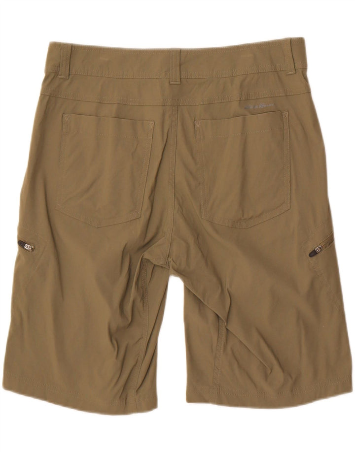 Eddie Bauer Short cargo pour homme W34 Large Kaki Nylon